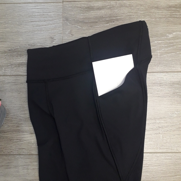 Lululemon | Jet Black mesh leggings - Picture 7 of 15
